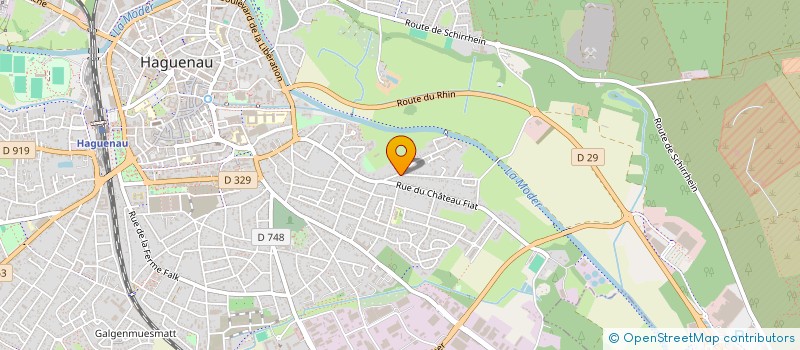 localisation de l'entreprise 2PA  HAGUENAU