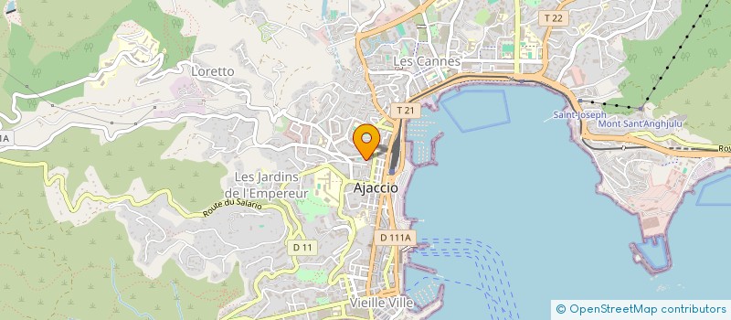 localisation de l'entreprise 2PA2A - STUDIO ASSOCIATIF AJACCIO  AJACCIO