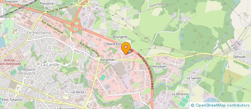 localisation de l'entreprise 2PAJ  JOSSELIN