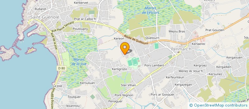 localisation de l'entreprise 2PAZ à PENMARCH