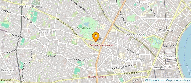 localisation de l'entreprise 2PB BATIMENT  BORDEAUX