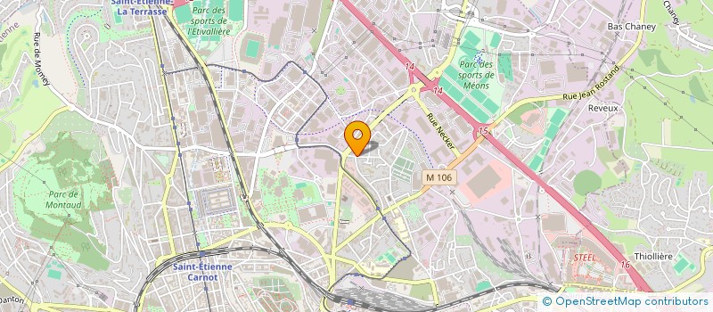 localisation de l'entreprise 2PCJ  SAINT-ETIENNE