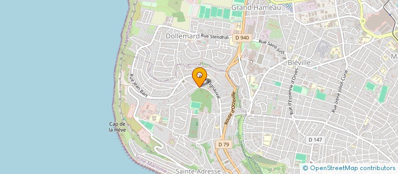 localisation de l'entreprise 2PCM à SAINTE-ADRESSE