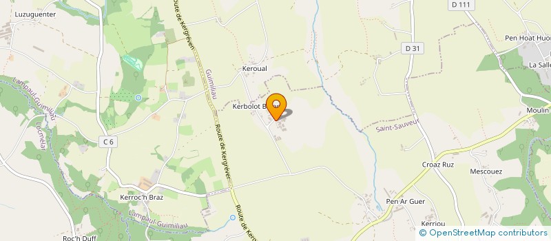 localisation de l'entreprise 2PELEC  SAINT-SAUVEUR