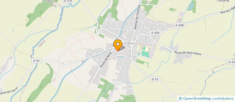 localisation de l'entreprise 2PER à LHERM