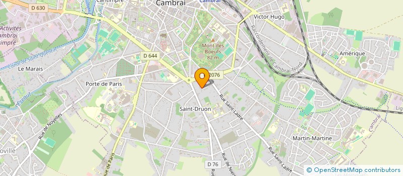 localisation de l'entreprise 2PG  CAMBRAI