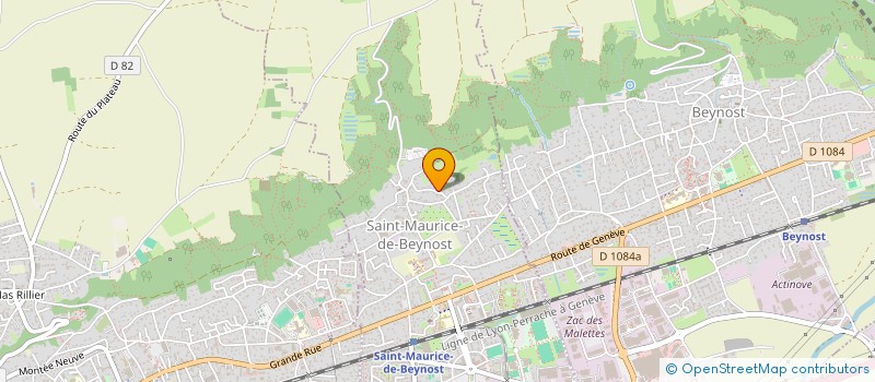 localisation de l'entreprise 2PG CAMELEON  SAINT-MAURICE-DE-BEYNOST