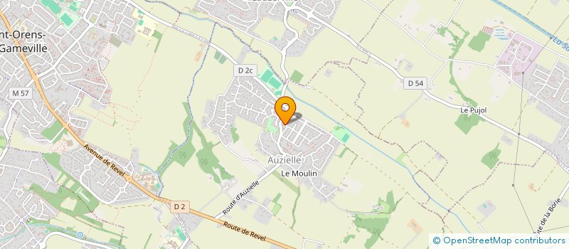 localisation de l'entreprise 2PGA  AUZIELLE