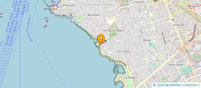 localisation de l'entreprise 2PI BUR ETUD TECHN PUVIEUX PINOT INGENIE à MARSEILLE