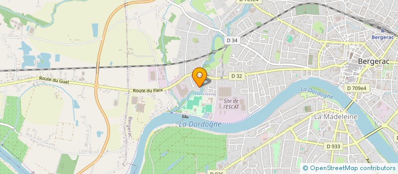 localisation de l'entreprise 2PIMMO à BERGERAC