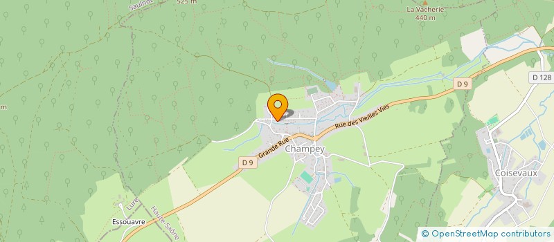 localisation de l'entreprise 2PINDUSTRIES  CHAMPEY