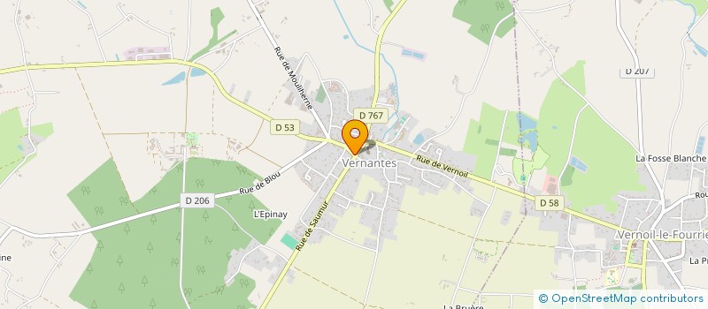 localisation de l'entreprise 2PLF  NOYANT-VILLAGES