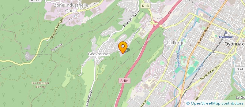 localisation de l'entreprise 2PLM  GEOVREISSET