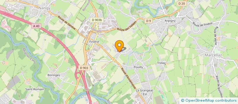 localisation de l'entreprise 2PLUS1 à AMBILLY