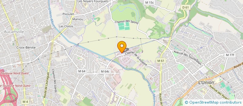 localisation de l'entreprise 2PM  L'UNION