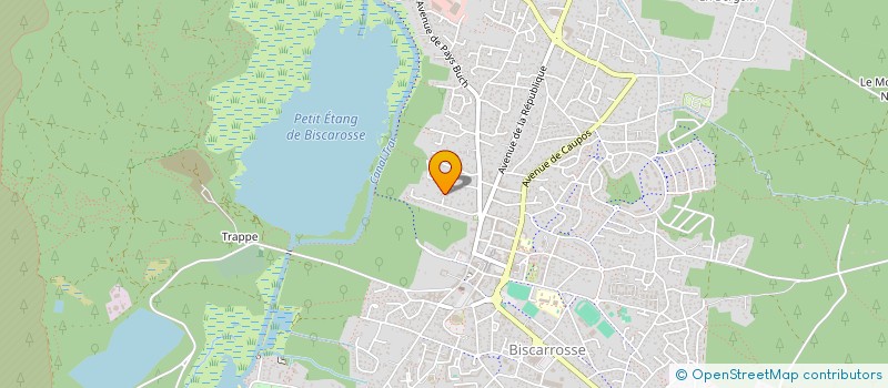 localisation de l'entreprise 2PMB  BISCARROSSE