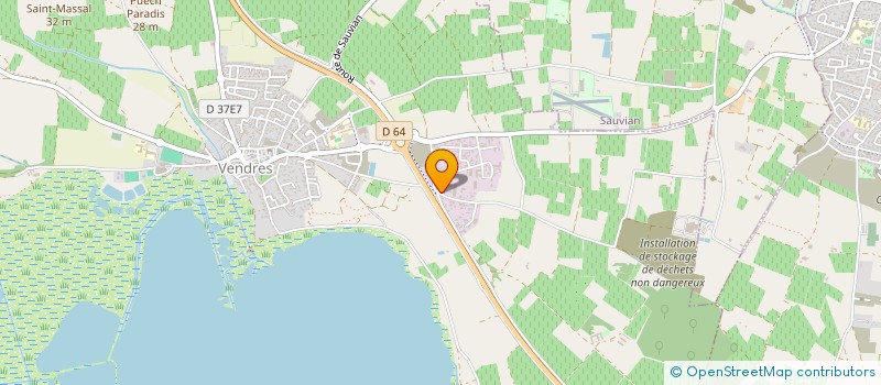 localisation de l'entreprise 2PN IMMOBILIER  VENDRES