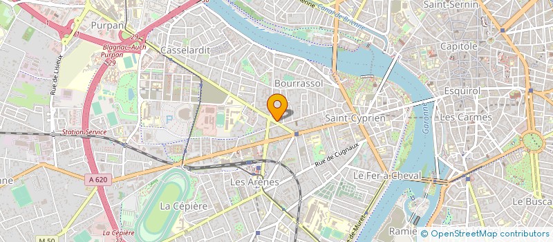 localisation de l'entreprise 2PSO à TOULOUSE