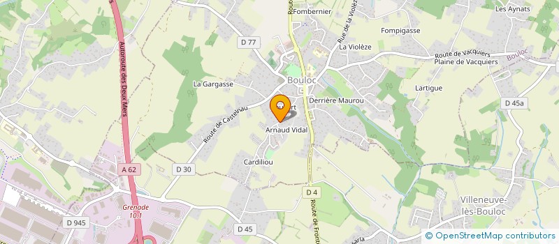 localisation de l'entreprise 2PTP à BOULOC