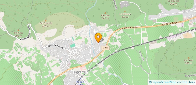 localisation de l'entreprise 2PTP TERRASSEMENT  PUGET-VILLE