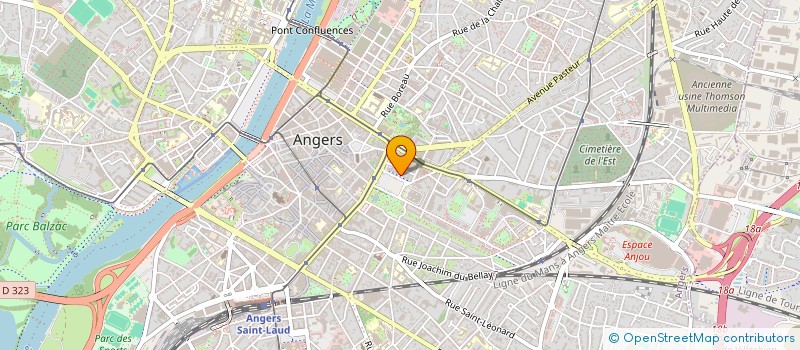 localisation de l'entreprise 2PULSE à ANGERS