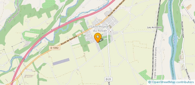 localisation de l'entreprise 2PZS  SAINT-HILAIRE-DU-ROSIER