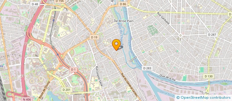 localisation de l'entreprise 2R à CRETEIL