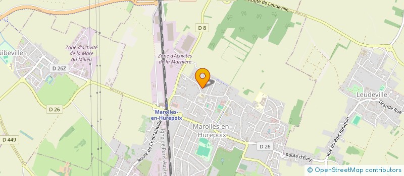 localisation de l'entreprise 2R CAPITAL  MAROLLES-EN-HUREPOIX