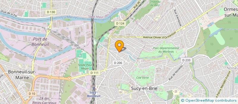 localisation de l'entreprise 2R ENERGIES à SUCY-EN-BRIE