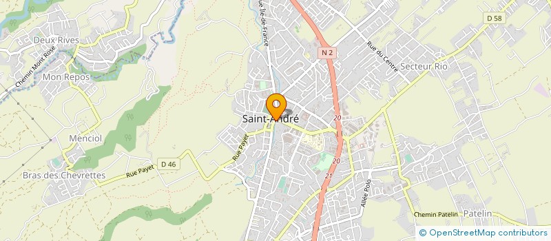 localisation de l'entreprise 2R EXPERTISE AUDIT CONSEIL à SAINT-ANDRE