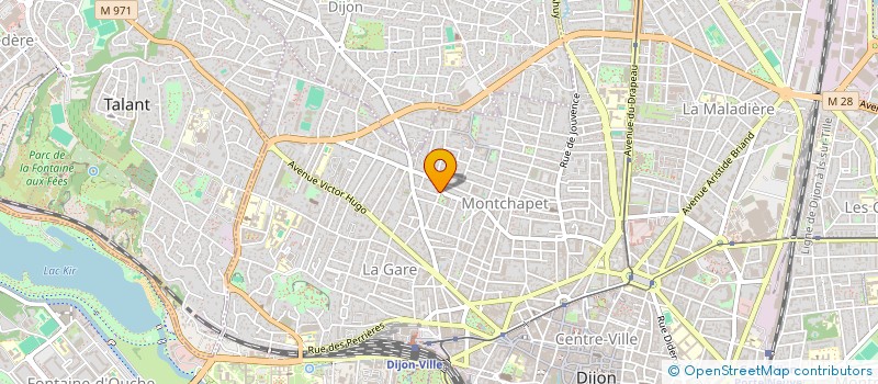 localisation de l'entreprise 2R EXPERTISES à DIJON