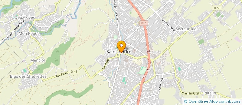 localisation de l'entreprise 2R EXPERTS & ASSOCIES à SAINT-ANDRE