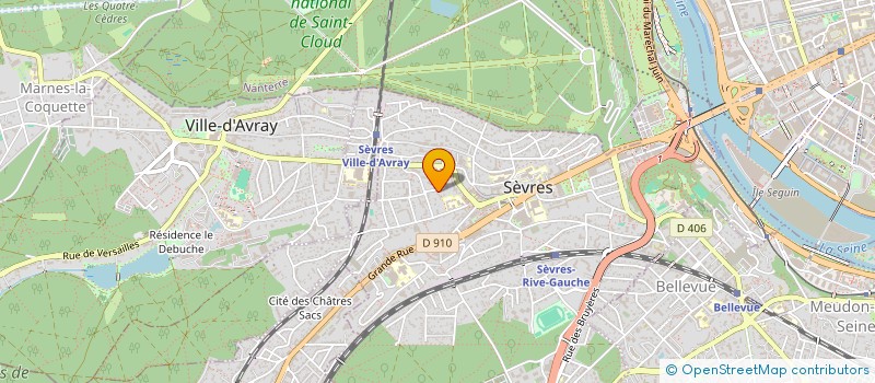 localisation de l'entreprise 2R IMMO  SEVRES