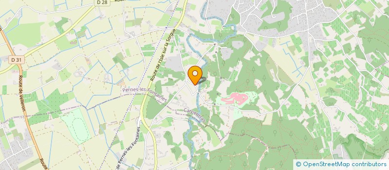 localisation de l'entreprise 2R IMMO  PERNES-LES-FONTAINES