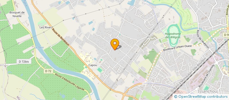 localisation de l'entreprise 2R IMMOBILIER  MONTAUBAN