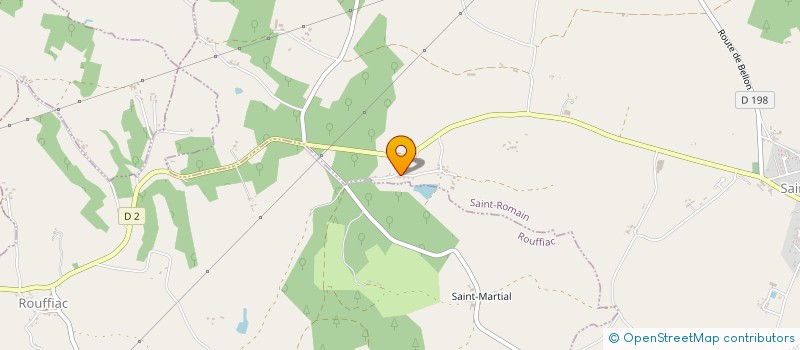 localisation de l'entreprise 2R INVEST  SAINT-ROMAIN