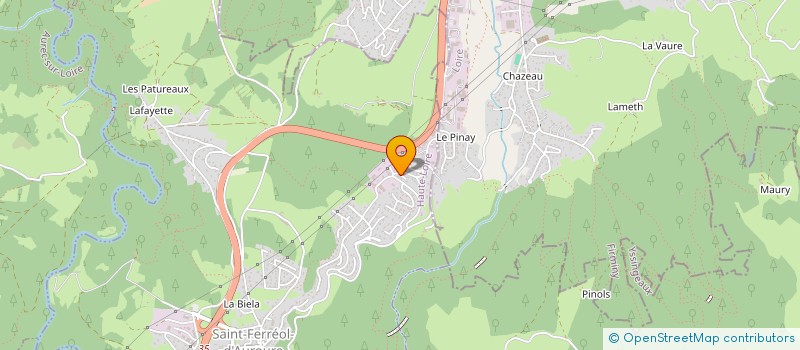 localisation de l'entreprise 2R INVEST  SAINT-FERREOL-D'AUROURE