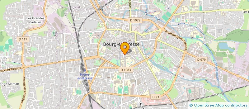 localisation de l'entreprise 2R MENUISERIE à BOURG-EN-BRESSE