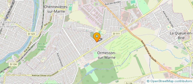 localisation de l'entreprise 2R RACING TEAM  ORMESSON-SUR-MARNE