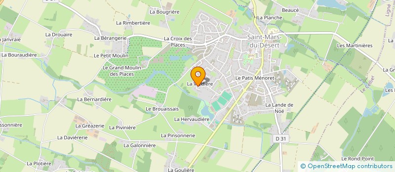 localisation de l'entreprise 2R SERVICES  SAINT-MARS-DU-DESERT