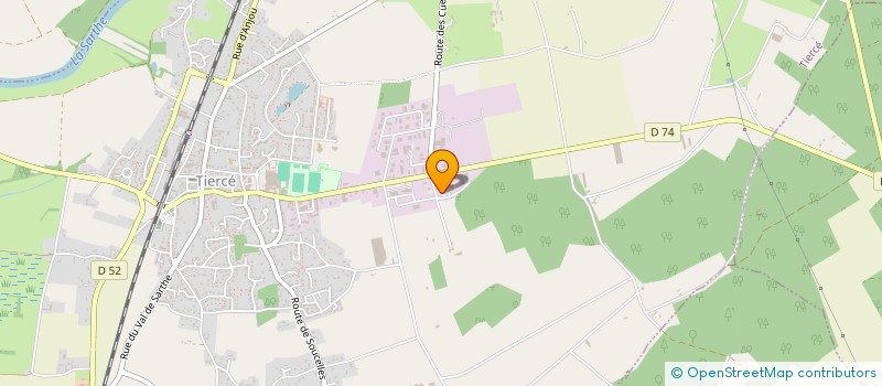 localisation de l'entreprise 2R SPORT  TIERCE