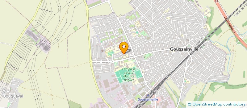 localisation de l'entreprise 2R2T ESPORTS  GOUSSAINVILLE