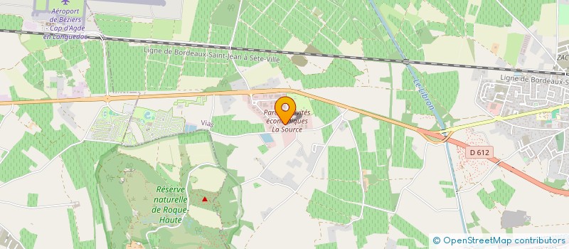 localisation de l'entreprise 2RB  VIAS