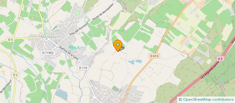 localisation de l'entreprise 2RBF  GIGEAN