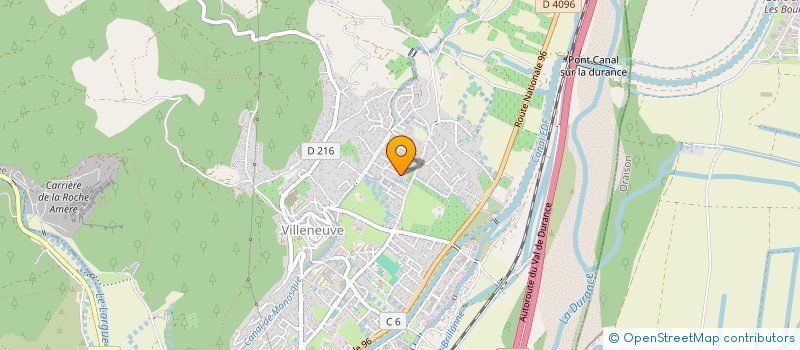 localisation de l'entreprise 2RC  VILLENEUVE