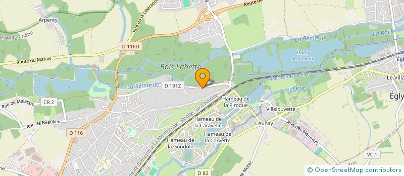 localisation de l'entreprise 2RCOMPANY  BREUILLET