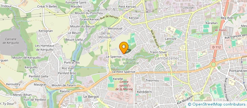 localisation de l'entreprise 2REN à BREST