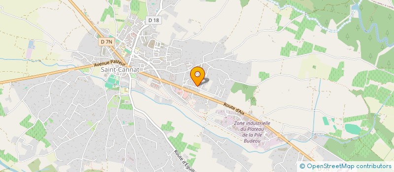 localisation de l'entreprise 2RIC  SAINT-CANNAT