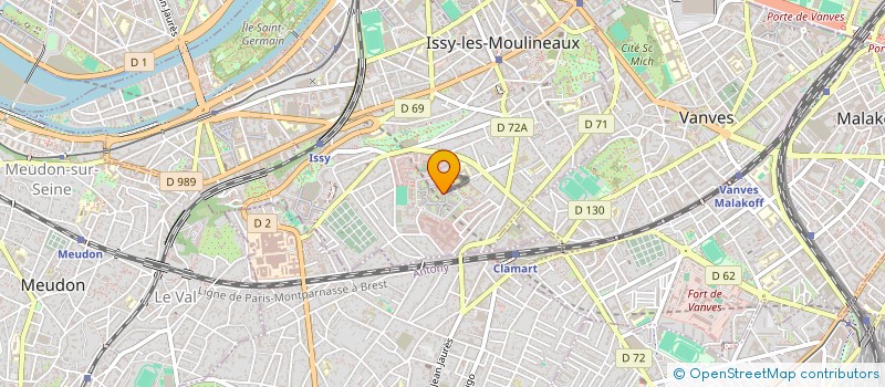 localisation de l'entreprise 2RM DISTRIBUTION à ISSY-LES-MOULINEAUX