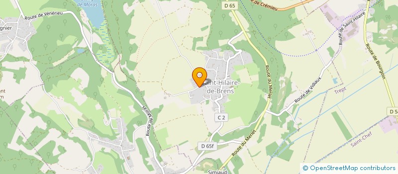 localisation de l'entreprise 2RMT  SAINT-HILAIRE-DE-BRENS